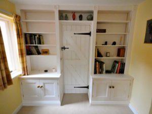 Hand Painted Bookcase 1
